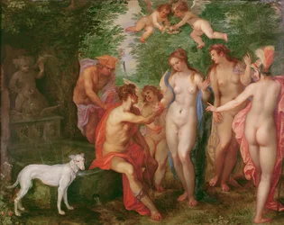 Het Oordeel van Parijs, 1608